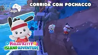 Corrida com Pochacco no P&acirc;ntano | Hello Kitty Island Adventure PT-BR