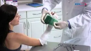 Synthetischer Stützverband Kurzer Armverband_DE_von BSN medical.mov
