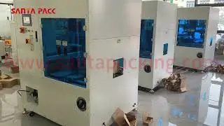 #shorts Automatic box folding machine for self-lock box, delivered to America-Santa Pack