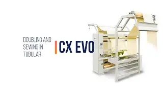 COMATEX: Fabric doubling and tubular sewing machine for the thermofix of lycra and knit Mod. CX EVO