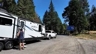 We FINALLY made it to California! Getting STUCK On The Beach & Redwoods NP! Full-Time RV Living