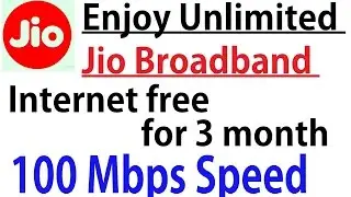 Jio fiber Preview Offer &ndash; Free 3 Months 100Mbps internet, Rolling Started