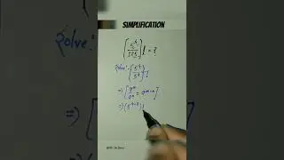 Simplification 🤩#mathsimplification #mathstheseries #maths #viralshorts