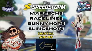 Arbee's Arena V5 Map Techs | Bunny Hops & Slingshot Lines | Disney Speedstorm Pro Racing Guide