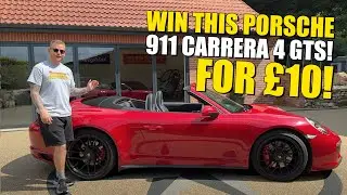 Win a Porsche 911 Carrera 4 GTS! Our Biggest Prize ever!