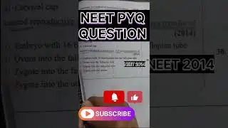 Reproductive Health|| neet 2014 pyq questions || Most important question for neet 2024 || #neet2024
