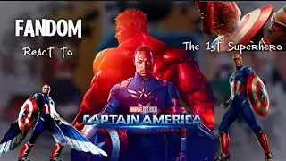 Fandom react to Captain America 