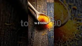 The golden spice of saffron #Spices #CulinaryArts #LuxuryFood #harvesting