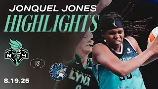 HIGHLIGHTS | Jonquel Jones&rsquo; Double‑Double Delivers Liberty Win Over Lynx, 85‑75
