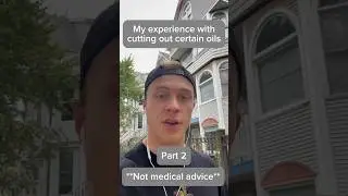 My experience with cutting out certain oils. Part 2 **Not medical advice** #health #wellness
