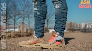 Review + On Feet | Off-White x Nike Air Max 90 'Desert Ore' | Ash Bash