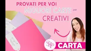 Migliori cartoncini per creativi. Per plotter da taglio Cricut, Silhouette, Siser