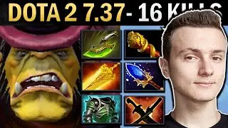 Alchemist Gameplay Miracle with Cuirass and SNY - Dota 7.37