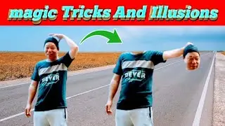 Magic Tricks And Illusions🔥 Mobile Video Editing Head Magic Tricks: Purna Editor