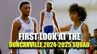 First Look at the 2024-2025 Duncanville Squad Dville vs Houston Legacy Sports TABC