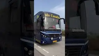Indo Candian Gold Cruising On National Highway  || Transporter Nk  #indocanadian #hvac #buses #bus