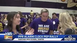 santana pep rally