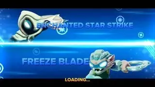 SKYLANDERS SWAP FORCE ENCHANTED LIGHTCORE STAR STRIKE VS FREEZE BLADE