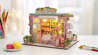 Macaron Boutique TUTO DIY miniature dollhouse Crafts & co - Action 