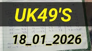 Uk49 Lunchtime And Teatime Prediction 18-01-2026,