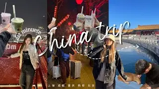 China vlog 🇨🇳 Last minuete & unplanned | Will I survive?⋆୨୧˚