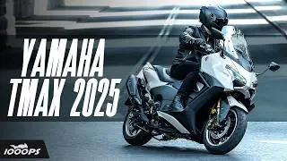 Yamaha TMAX i Tech MAX 2025 &ndash; jeszcze lepsze sportowe skutery!
