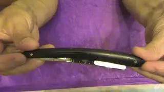 Опасная бритва NON XIL Josephallen&sons Sheffield England Medium size Hollow ground straight razor