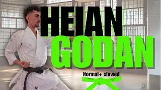 Kata Heian Godan [Faixa Verde] - Karatê Shotokan | Video 4K