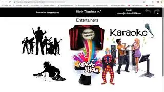 Kevin Templeton #1 - The entertainer and Promoter
