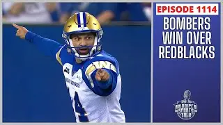 Winnipeg Blue Bombers win over Ottawa Redblacks 30-27
