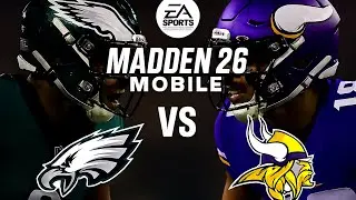 Madden 26 Mobile Gameplay: Philadelphia Eagles vs Minnesota Vikings