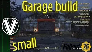 Fallout 76 | GARAGE CAMP BUILD *GREAT FOR ALL PLAYERS* (Fallout 76 Glitches)