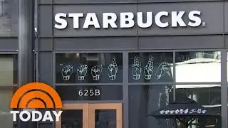Starbucks Opens 1st U.S. Sign Language Store | TODAY