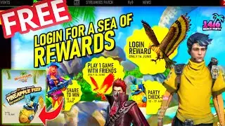 FREE FIRE BEACH PARTY EVENT FULL DETAIL|COLLECT SWIMMING RING|GET FREEBUNDLES,PET| GARENA FREE FIRE
