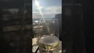 Aperitivo di Vino Bianco! Lungomare di Lerici #aperitivo #vinobianco