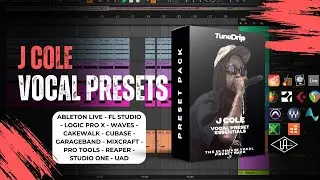 J Cole - Vocal Preset Essentials | Ableton, FL Studio, Logic, Pro Tools & More