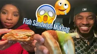 NEW WENDY'S FISH SANDWICH MUKBANG ( $300 DOLLAR BET )