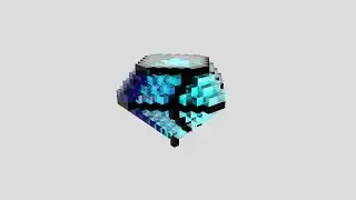 VoxelLapse: Создаем кристалл от Подписчика / Create a crystal from a Subscriber