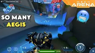 Aegis is everywhere | Mech Arena
