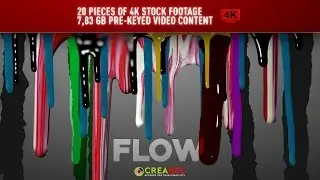 Flow - Stock video footage pack
