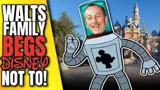 Walt Disney's Family BEGS Bob Iger and Imagineers: DON'T Turn Our Grampa into a Disneyland Robot!