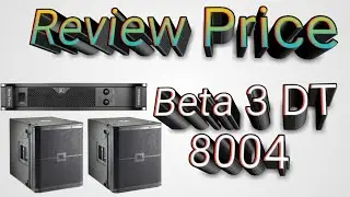 beta 3 DT 8004 4 channel amplifier review price details# #technicallivesound