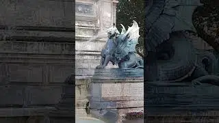 Париж..Фонтан  Святого Михаила  / архитектор Габриэль Давиу в 1855 г/##париж #фонтан #красота