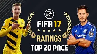 TOP 20 FASTEST PLAYERS - FIFA 17