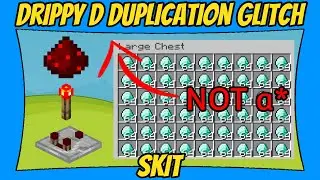 Drippy D Duplication Glitch [Skit] [Minecraft Bedrock Edition] [MCPE]