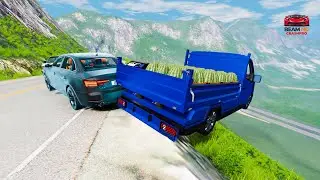 Realistic High-Speed Car Crashes in BeamNG.drive #8