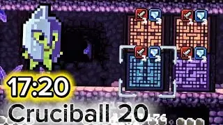 Peglin 1.1.17 SPEEDRUN / Balladin / Cruciball 20 / non-seeded / 17:20:73 (current World Record)