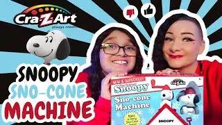 Snoopy Snow Cone Machine Review - Nostalgic 80's Toys