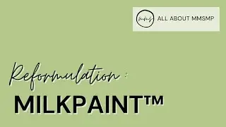 Miss Mustard Seed's MilkPaint&trade; REformulation