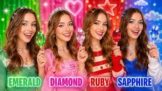 Fetele Smarald, Rubin, Diamant si Safir Au Devenit Vampiri! Vanatorii de Vampiri in Viata Reala